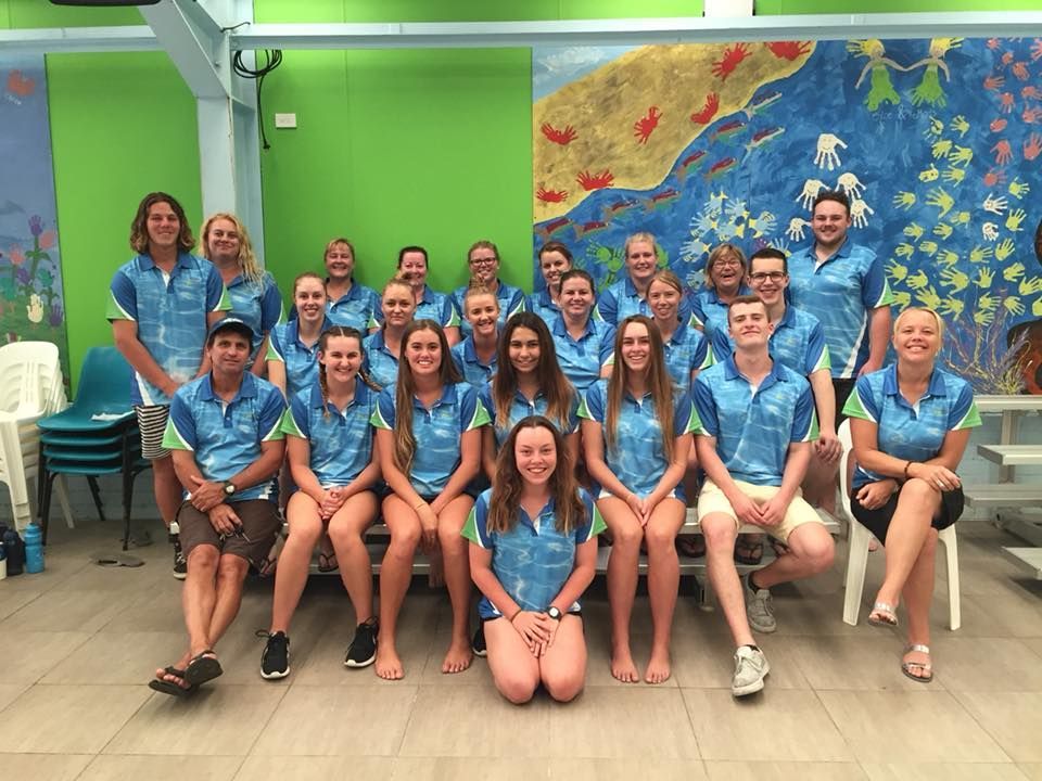 Group Photo of Ladies With Painting Background — Promotional Apparel In Shellharbour, NSW