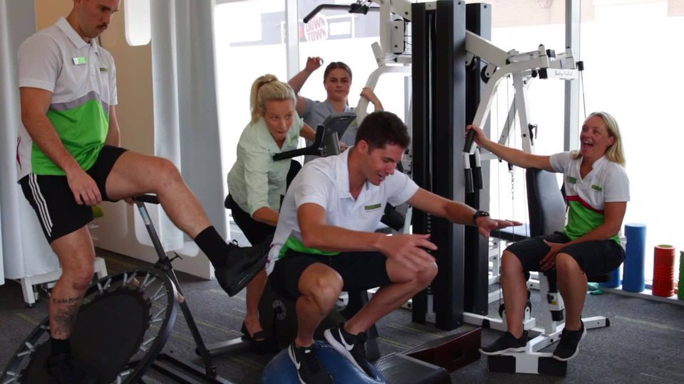 Group Of People At The Gym — Promotional Apparel In Woonona, NSW