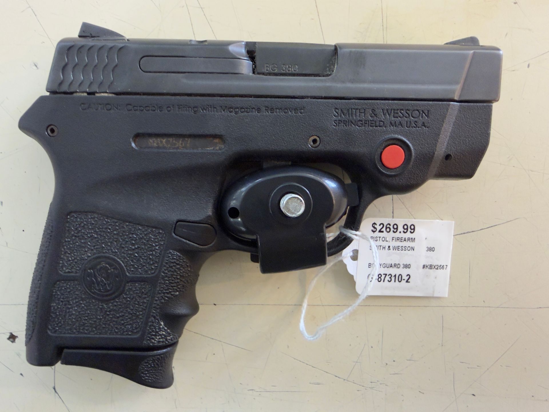 Smith Wesson Bodyguard 380 W Crimson Trace 380 G 87310 2 Smith Wesson Bodyguard 380 W Crimson Trace 380 G 87310 2