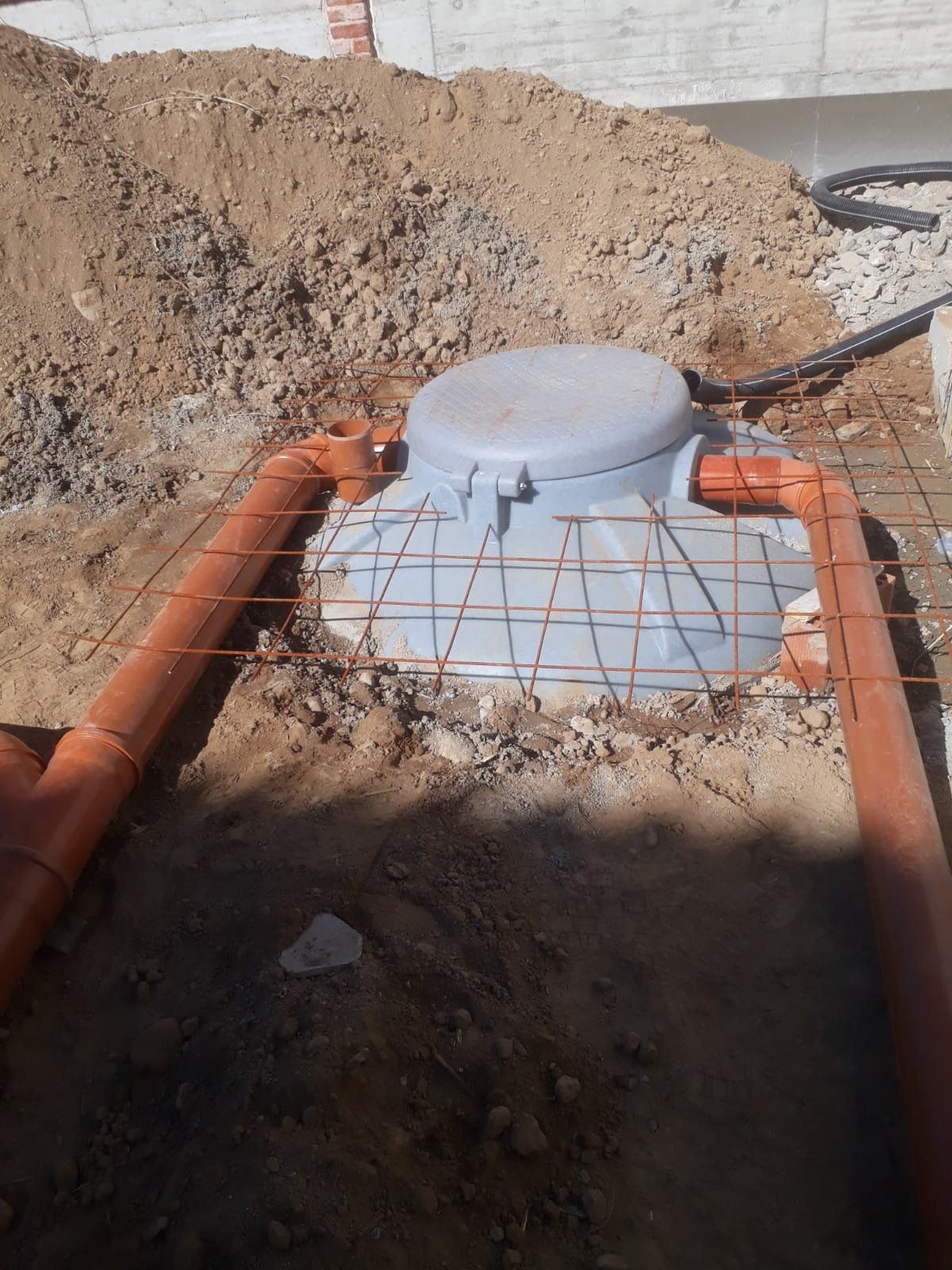 cisterna tubi di scarico