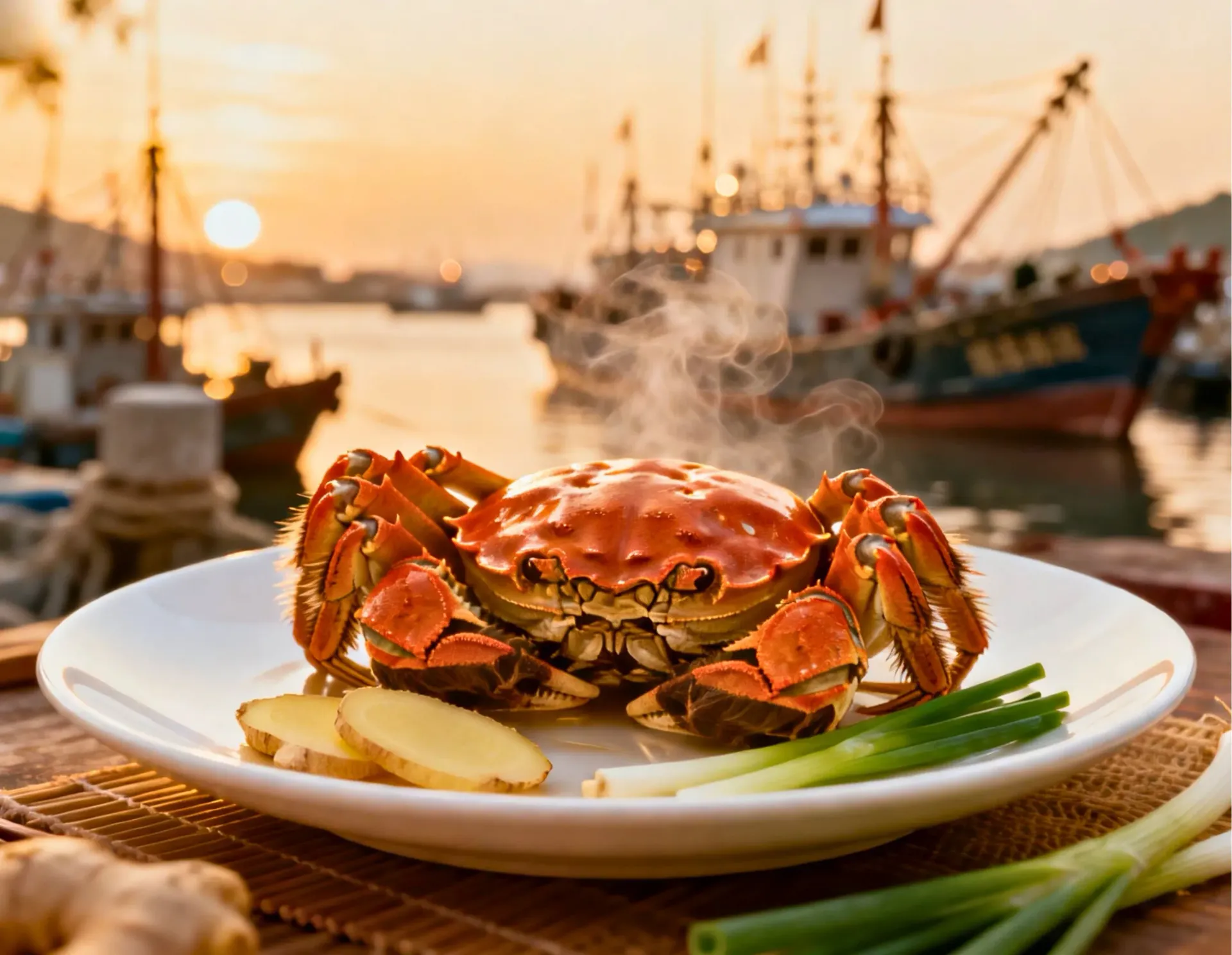 龜吼漁港必吃的萬里蟹料理，新鮮現撈的海產美食體驗。