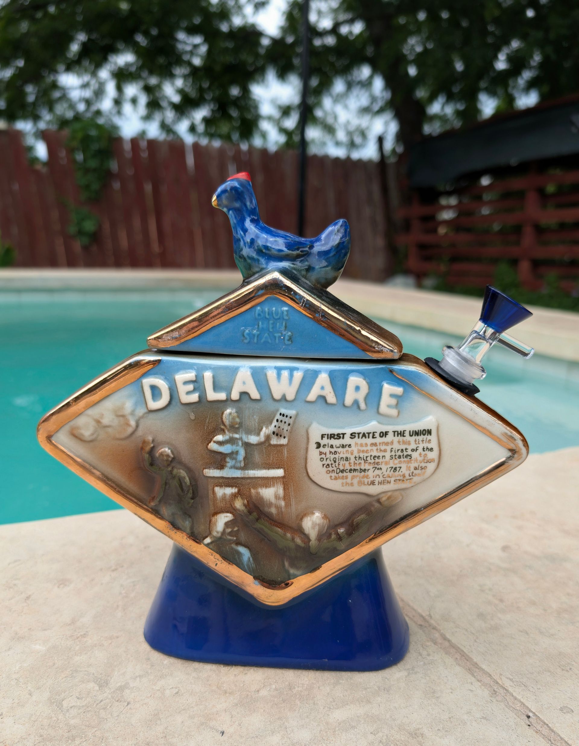 Jim Beam Delaware Decanter