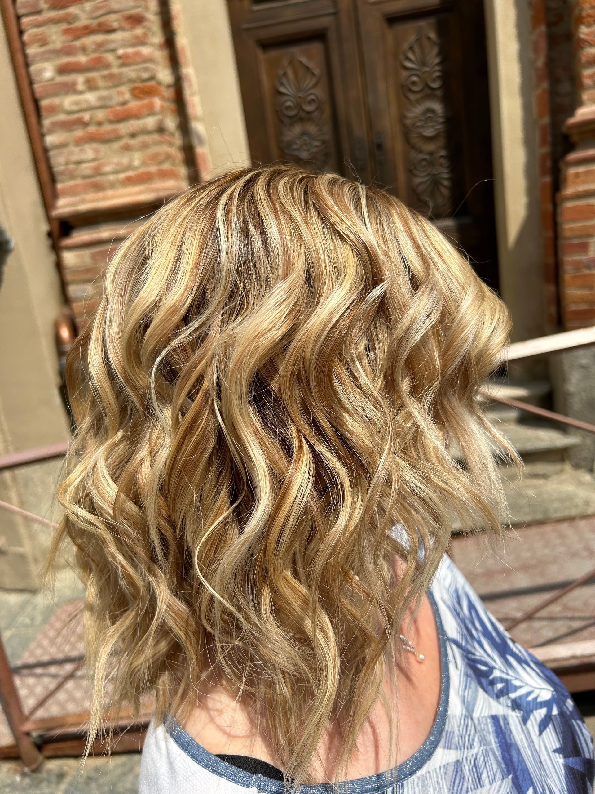 capelli meches boccoli