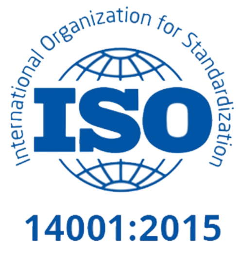 A logo for the international organization for standardization