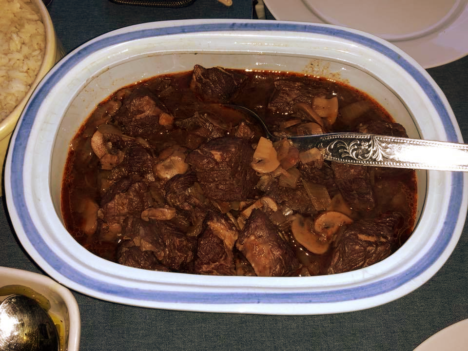 Estufada de Vitela com Vinho do Porto