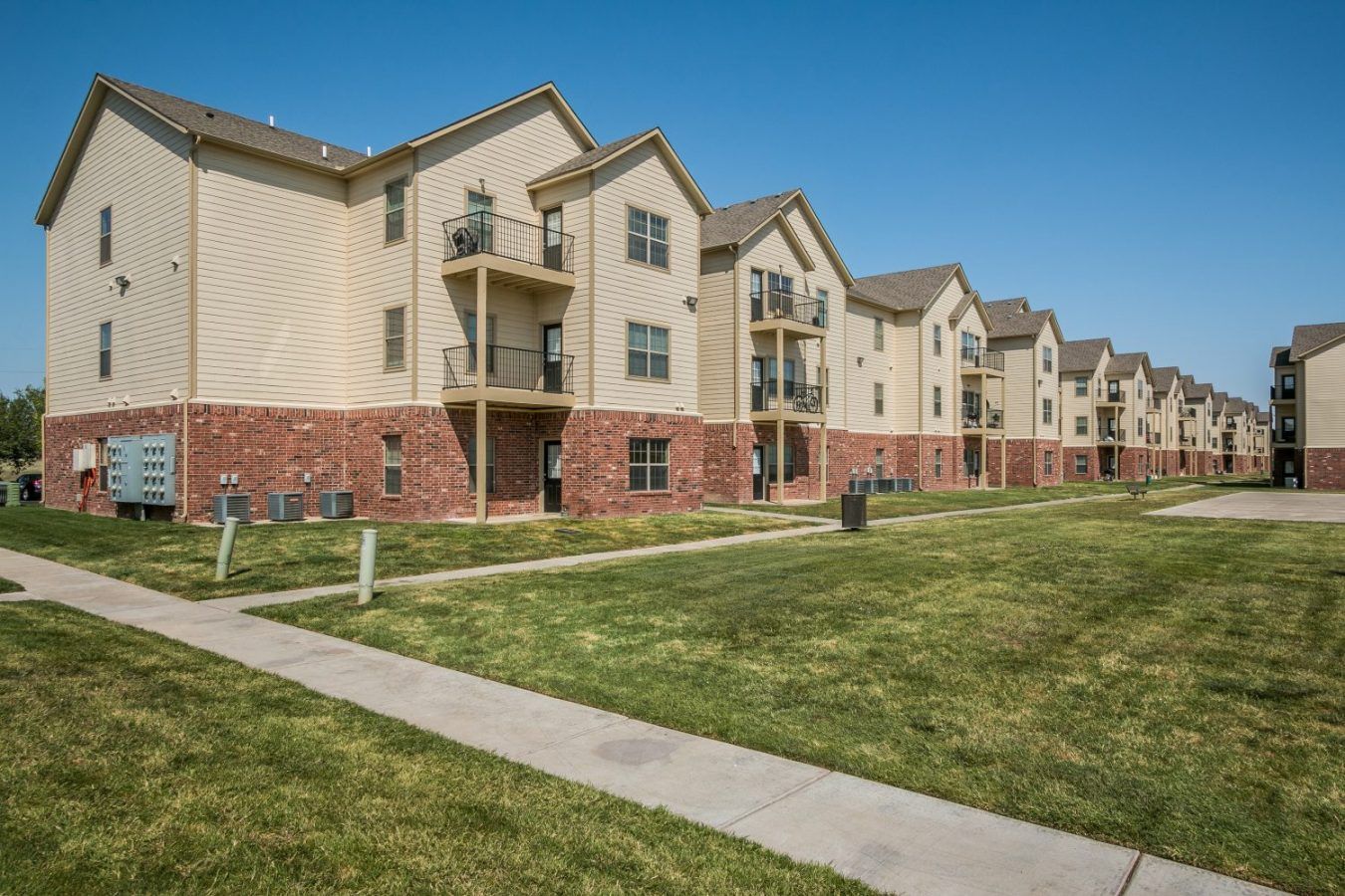 View of Silver Oak Apartments Building