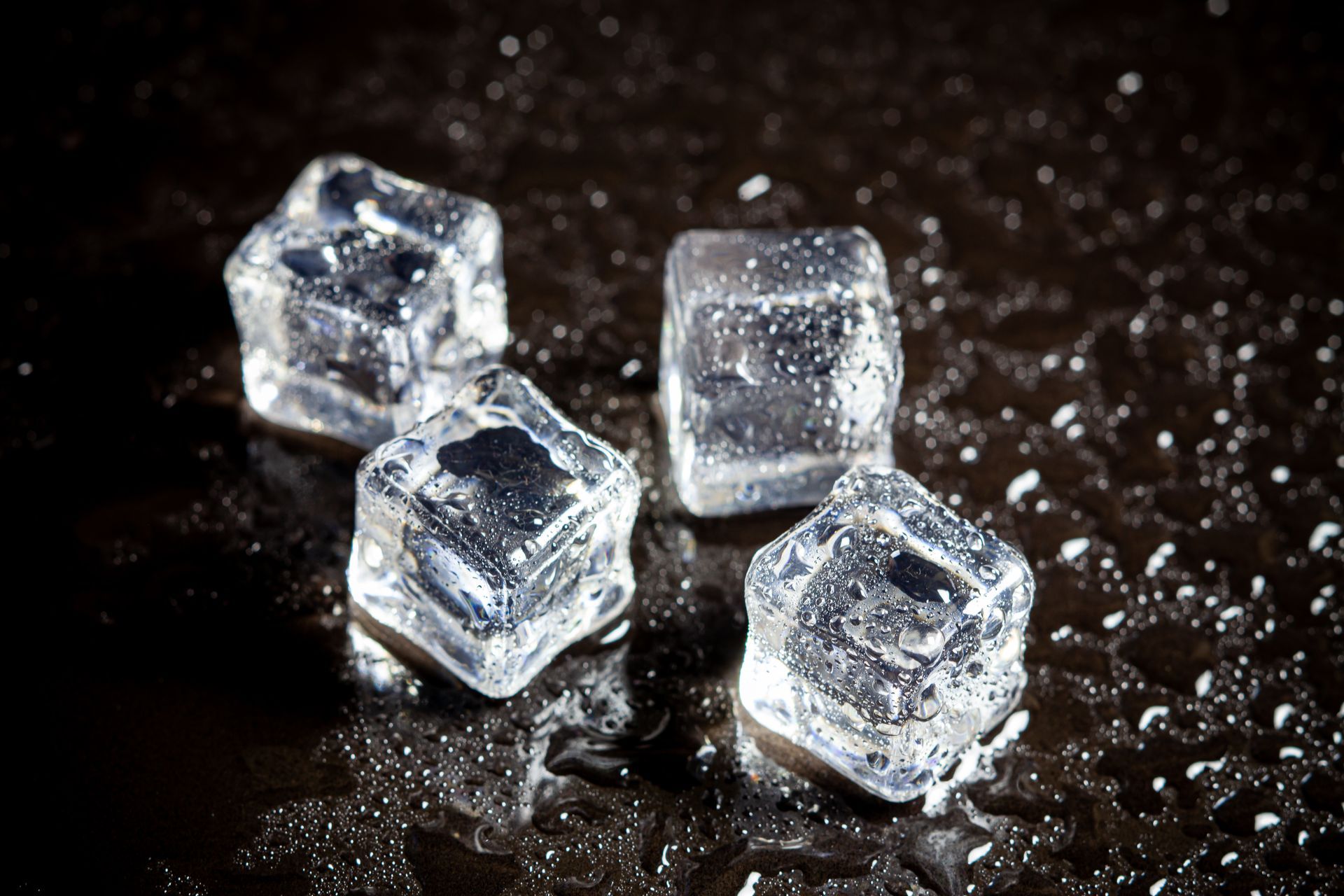 Ice cubes for drinks