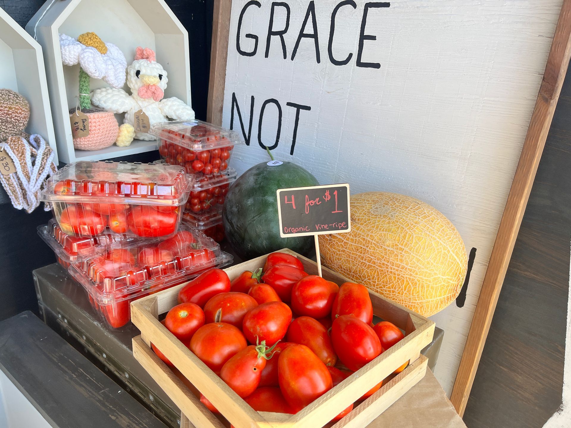 Organic produce