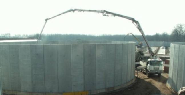 Struttura edile ad uso industriale