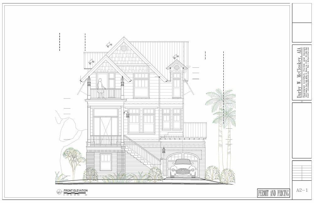 House 1 Elevation Plans