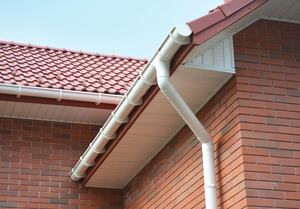 A White Rain Gutter in the Northern Rivers