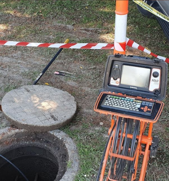 CCTV in Blocked Sewer — Your Local Plumbers & Gas Fitters in Northern Rivers, NSW