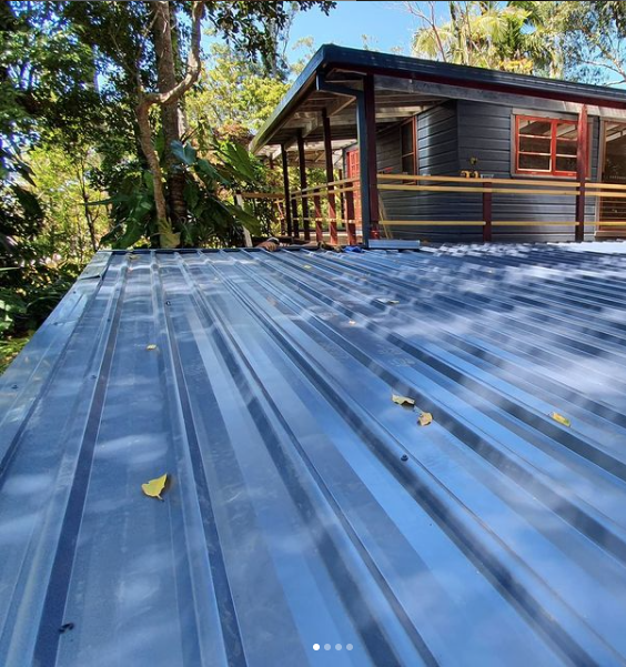 A Colorbond Roof Installation in Byron Bay — Cape Byron Plumbing