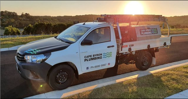 Company Van — Cape Byron Plumbing in Byron Bay, NSW