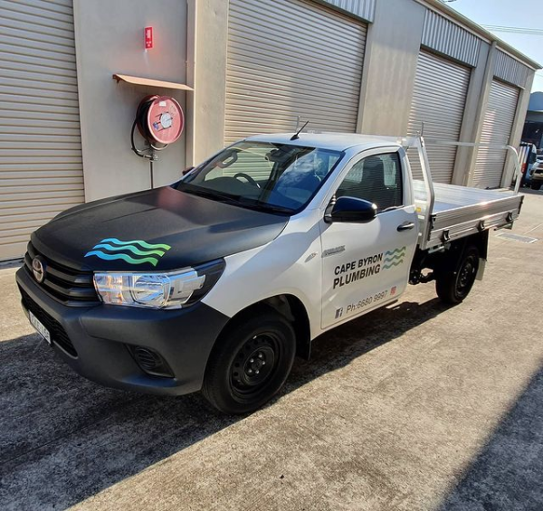 Company Vehicle — Cape Byron Plumbing in Byron Bay, NSW