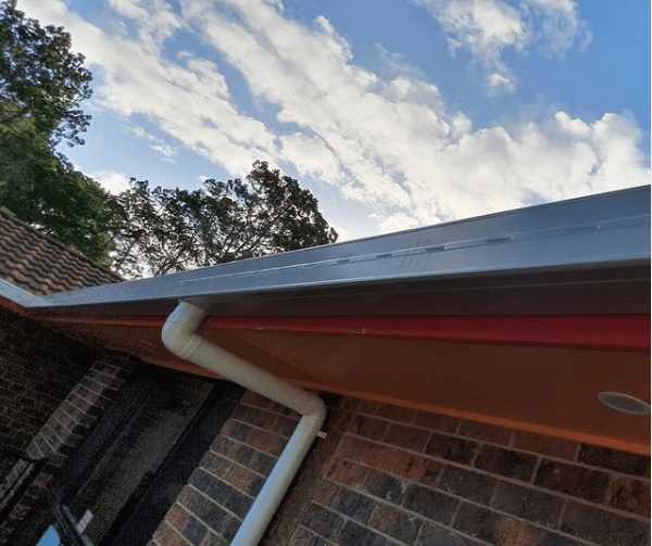 New Guttering on a House in Mullumbimby