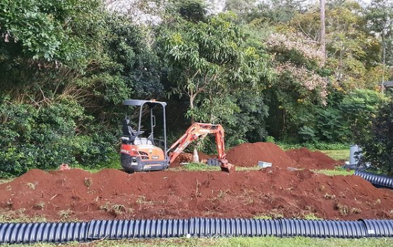 A Septic Tank Under Construction — Your Local Plumbers & Gas Fitters in Northern Rivers, NSW