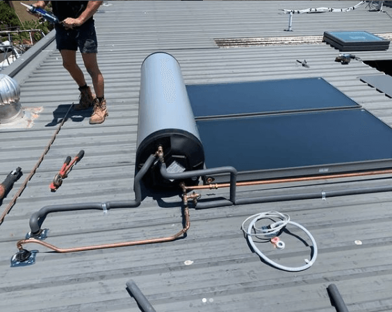 Solar Hot Water Installation — Your Local Plumbers & Gas Fitters in Northern Rivers, NSW