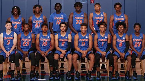 University of Florida Men's Basketball team 2020-2021