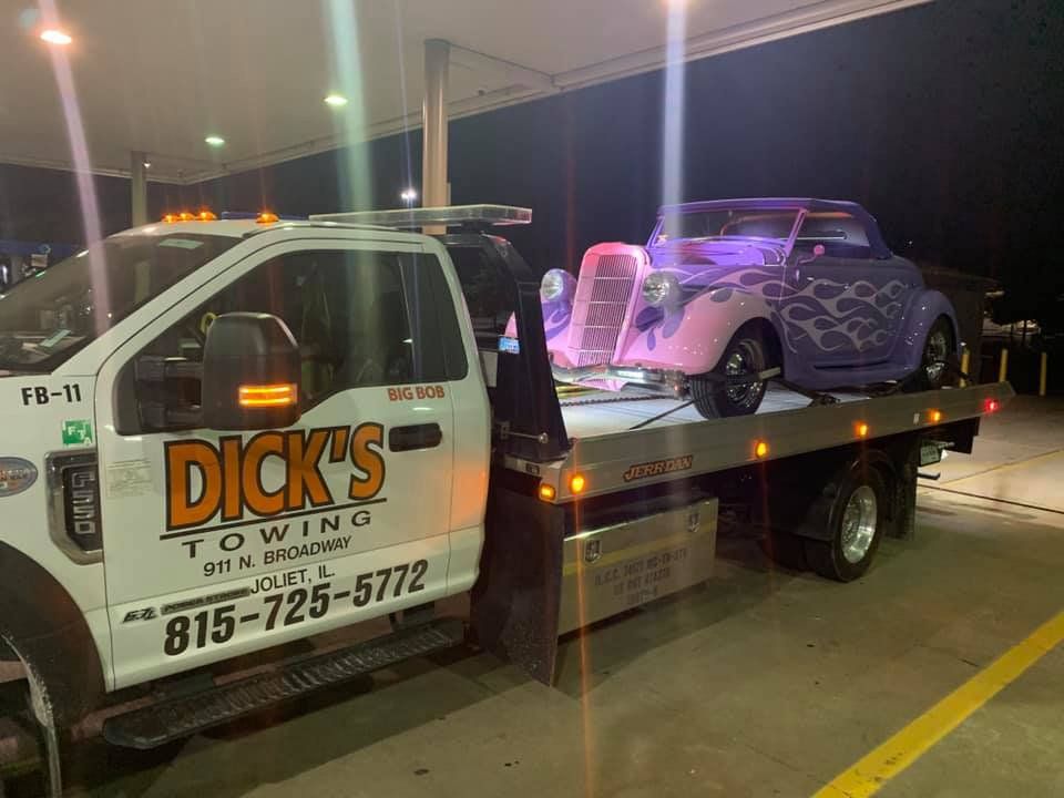 Towing Estimate Joliet, IL Dick's Towing Service