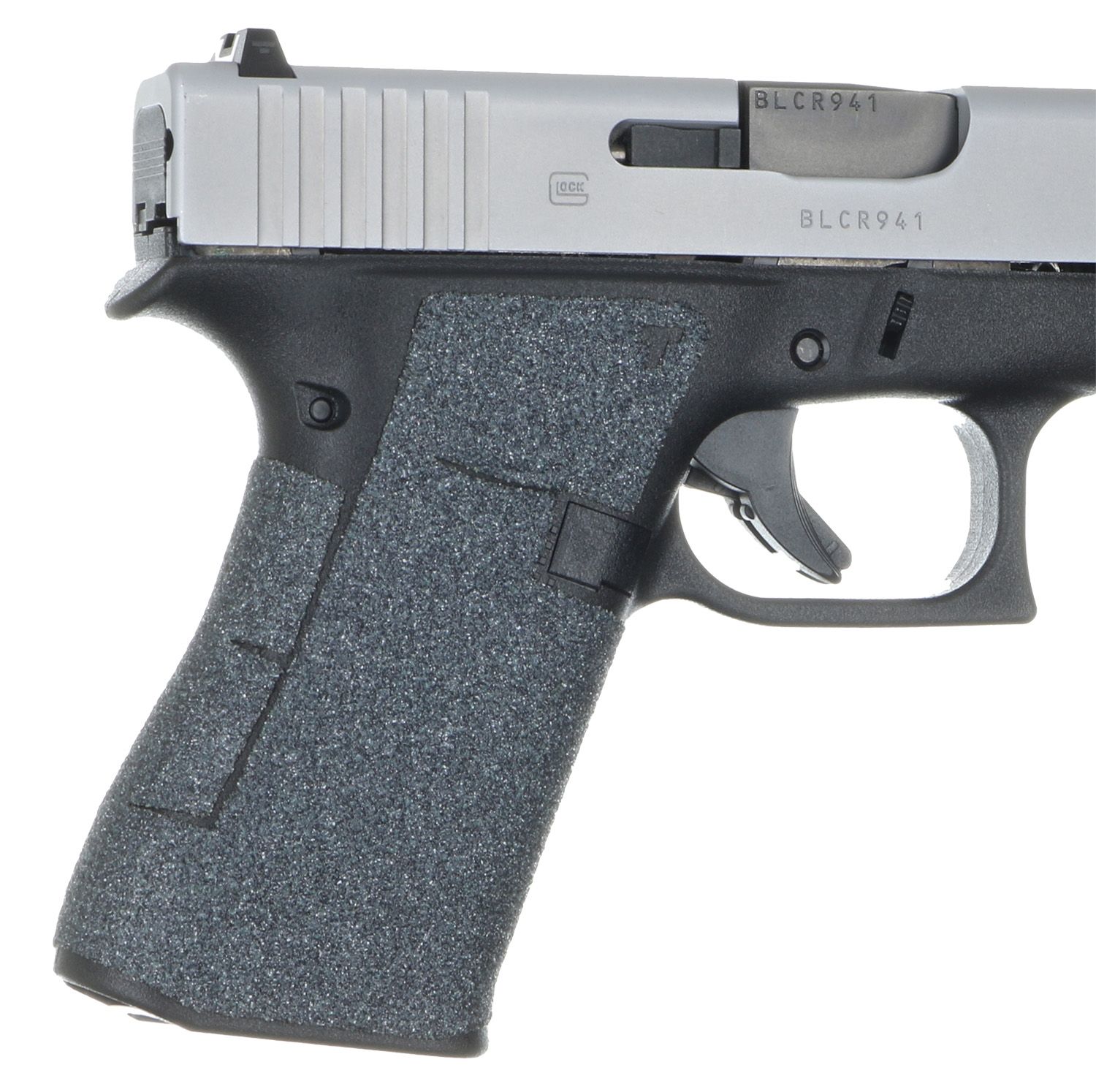 Talon Grips 385G Adhesive Grip  Textured Black Granulate for Glock 43X, 48