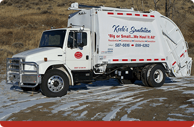 Garbage Truck — Local Trash Services in Cody, WY