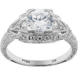 Triangle Diamond Ring — Diamandel Diamonds — Allen, TX