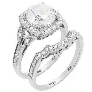 Huge Stone Surrounded By Diamonds — Diamandel Diamonds — Allen, TX