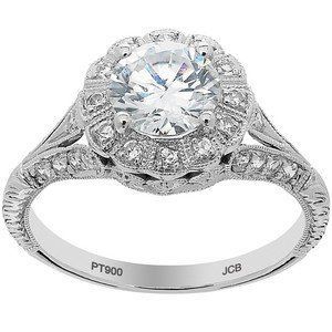 Silver Luxury Diamond Ring — Diamandel Diamonds — Allen, TX