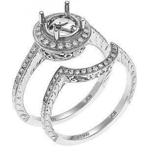 Diamond Bridal Ring — Diamandel Diamonds — Allen, TX