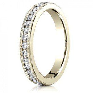 Ring With Yellow Gold Band — Diamandel Diamonds — Allen, TX