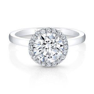 Ring With Small & Big Diamonds — Diamandel Diamonds — Allen, TX
