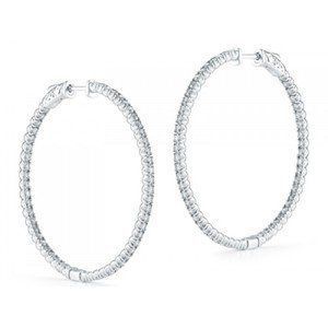 Pair Of Silver Earrings — Diamandel Diamonds — Allen, TX