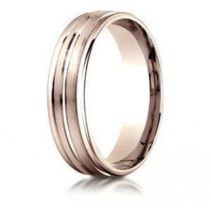 Wedding Ring With Center Detail — Diamandel Diamonds — Allen, TX