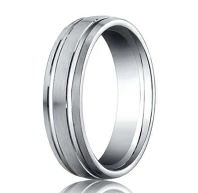 Rose Gold Ring With Lining — Diamandel Diamonds — Allen, TX