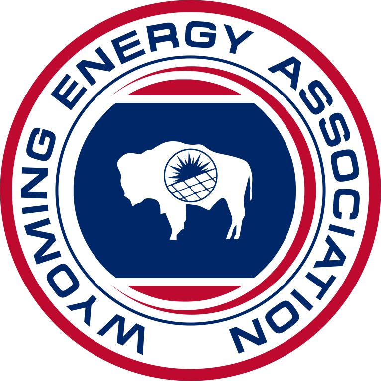 The logo for the wyoming energy association