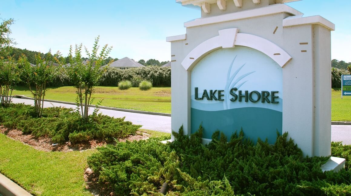 Lake Shore sign