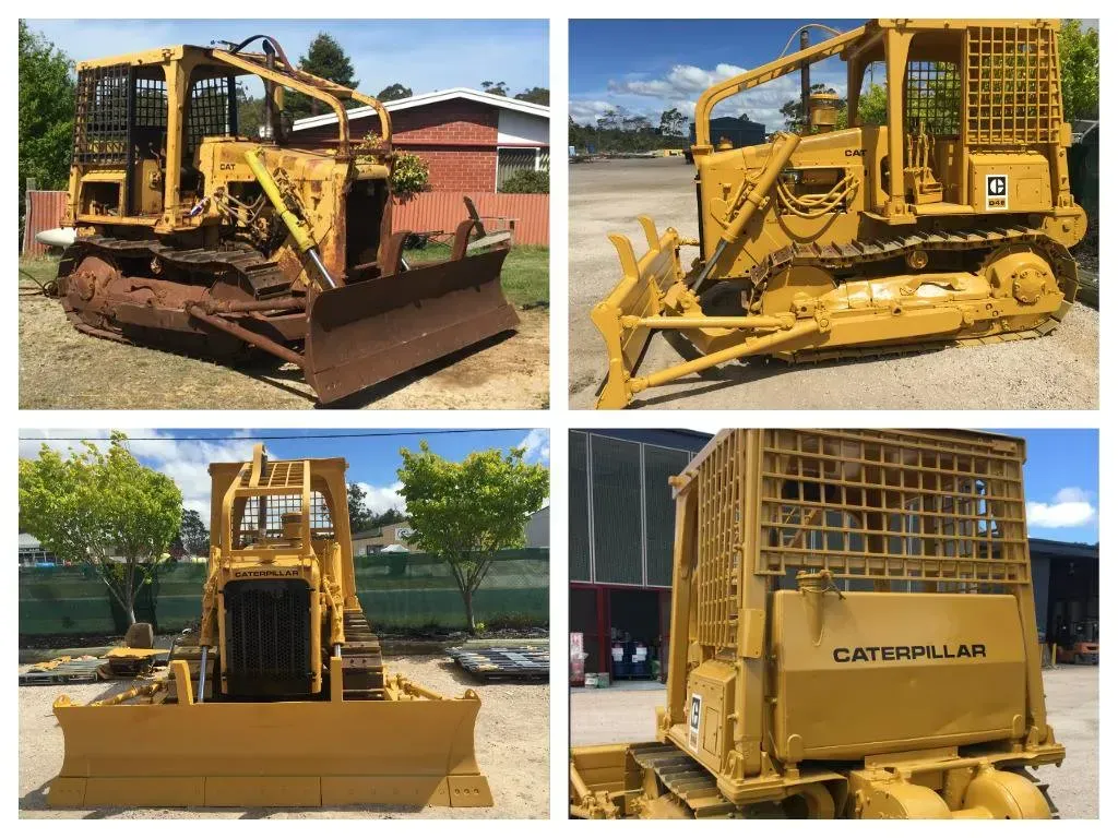 Bulldozer — Latrobe, TAS — Clarkes Painting Services Pty Ltd