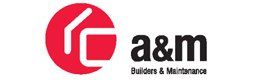 a m builders logo