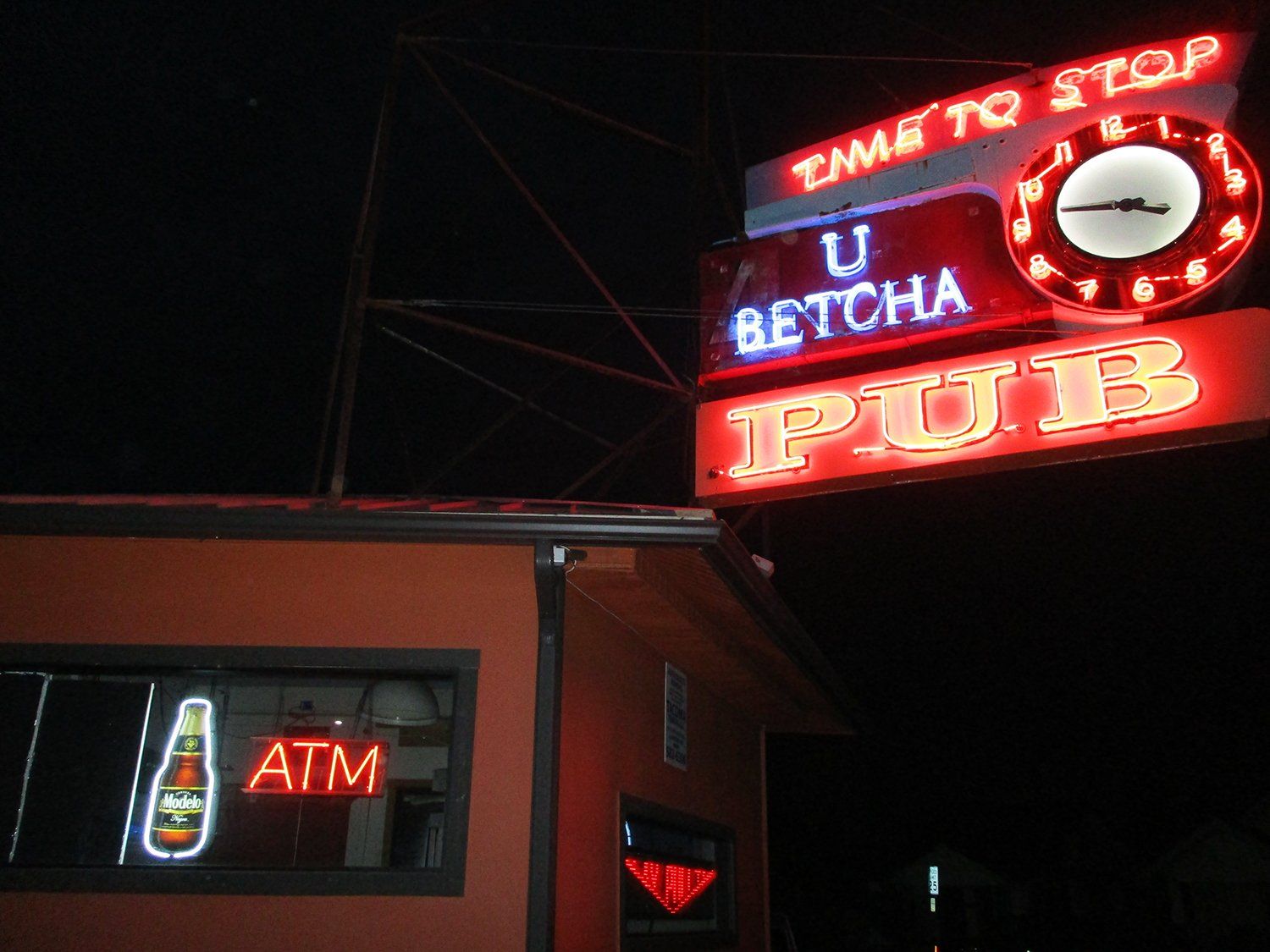 Neon Signage In A Photoblog