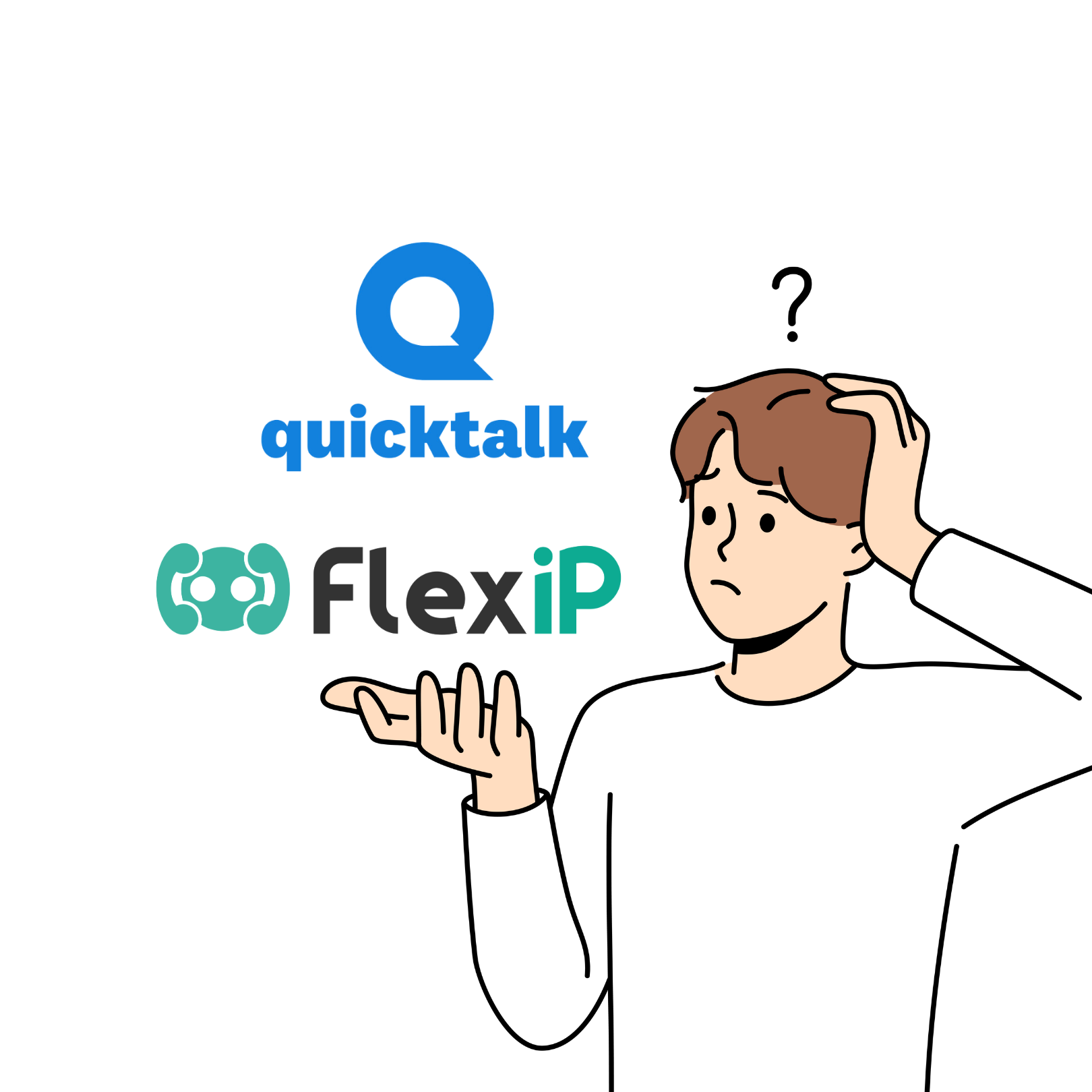 Quicktalk vs Flexip : comparatif des solutions