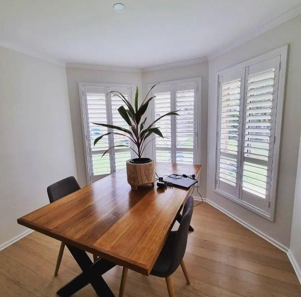 Plantation shutters recently installed in Ocean Grove