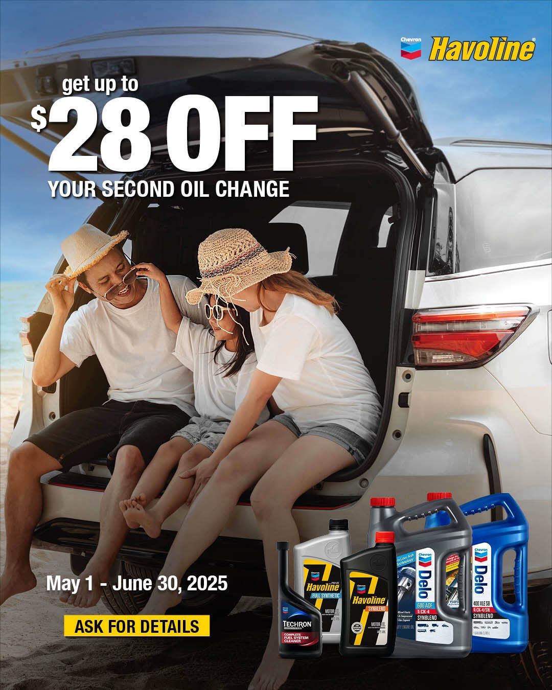 Havoline Oil Change Special