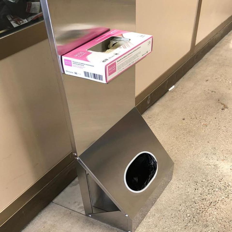 Espositore in metallo