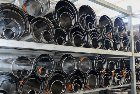 Tynulox 10 canne in acciaio inox 1/2 diametro 6 per asta rotonda