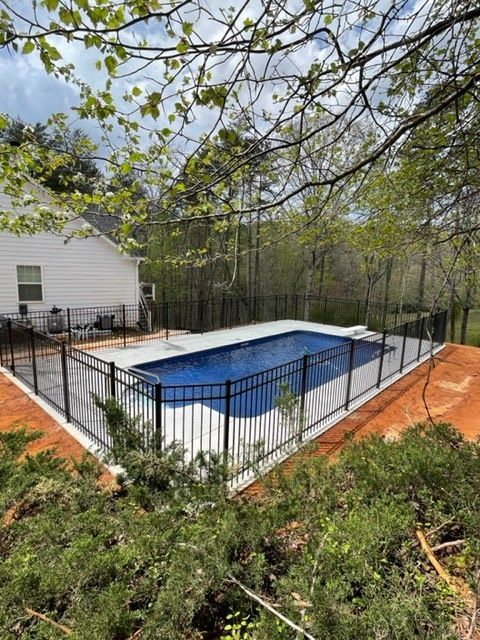pool fence