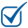 check mark