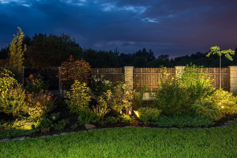 Fence lighting