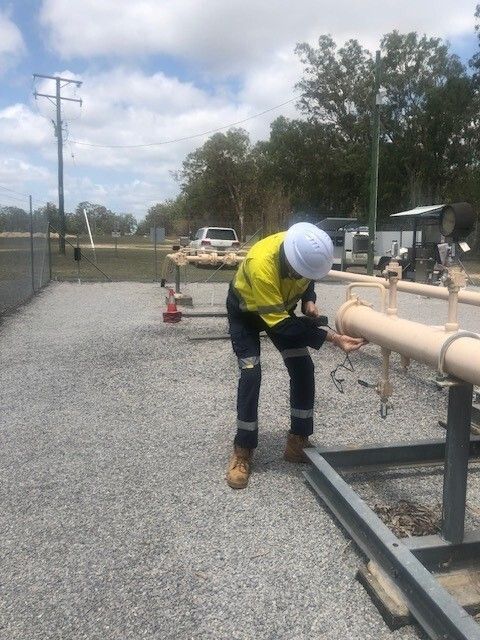 Ultrasonic thickness testing