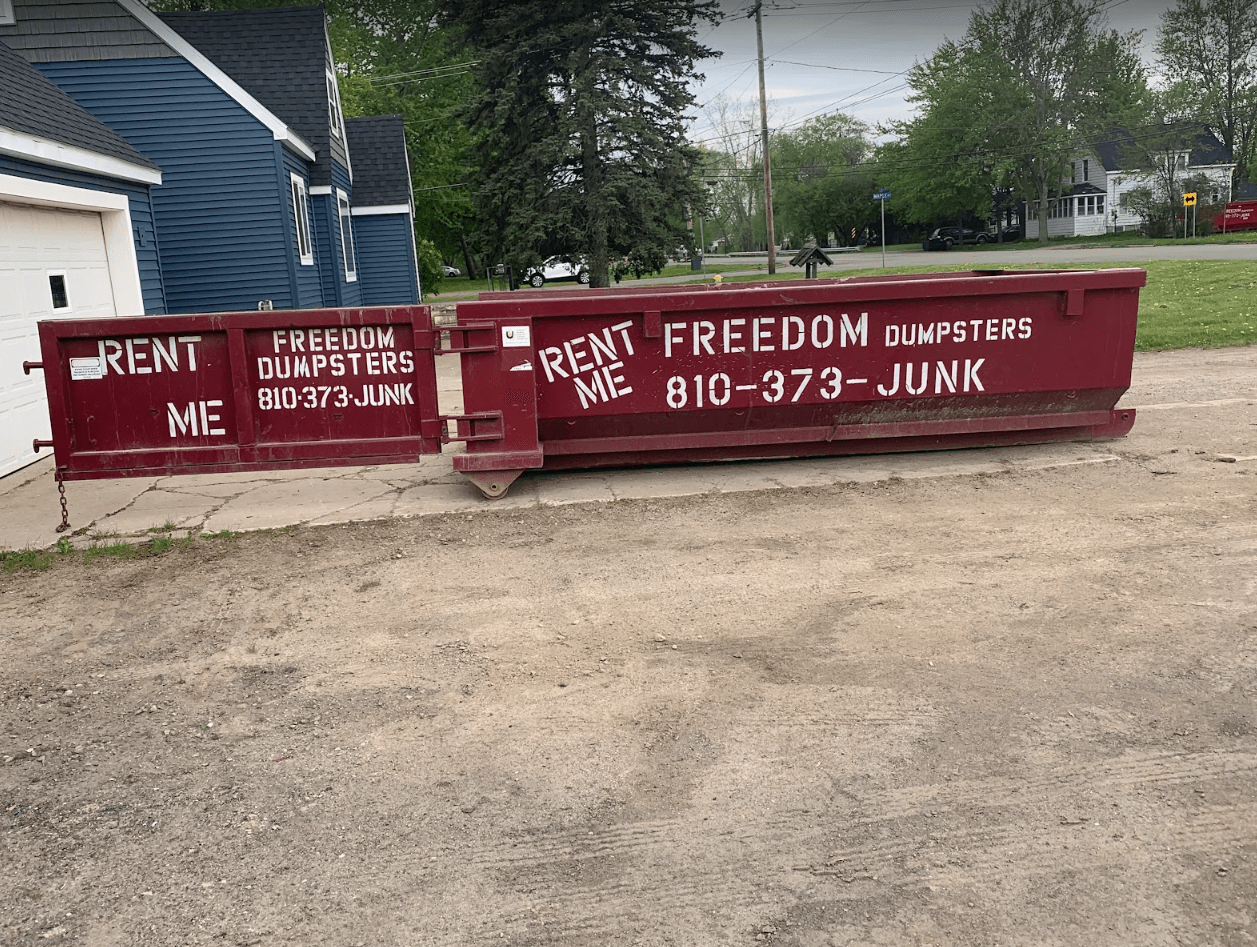 Freedom Dumpster: Michigan's Dumpster Care Provider